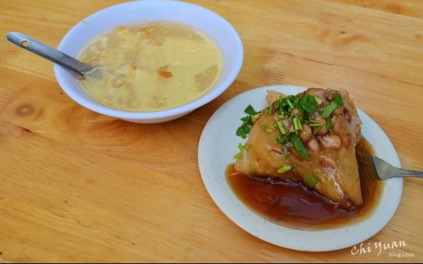 台南美食「沙淘宮菜粽(老鄭的粽子)」Blog遊記的精采圖片