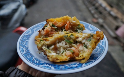 台南美食「秀里蚵嗲」Blog遊記的精采圖片